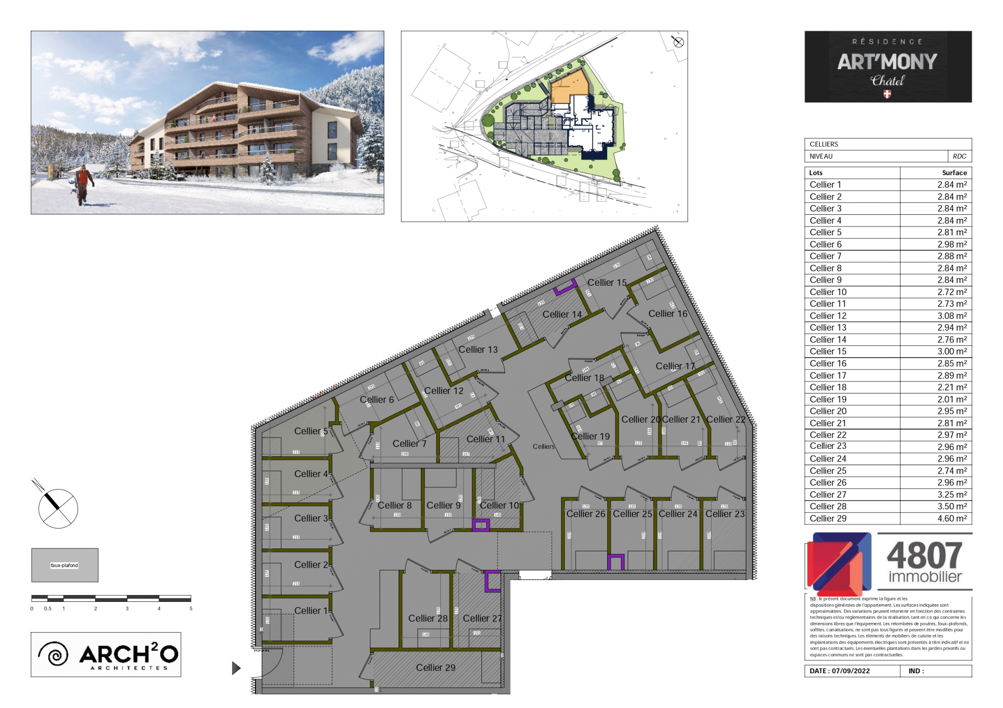 vente appartement CHATEL