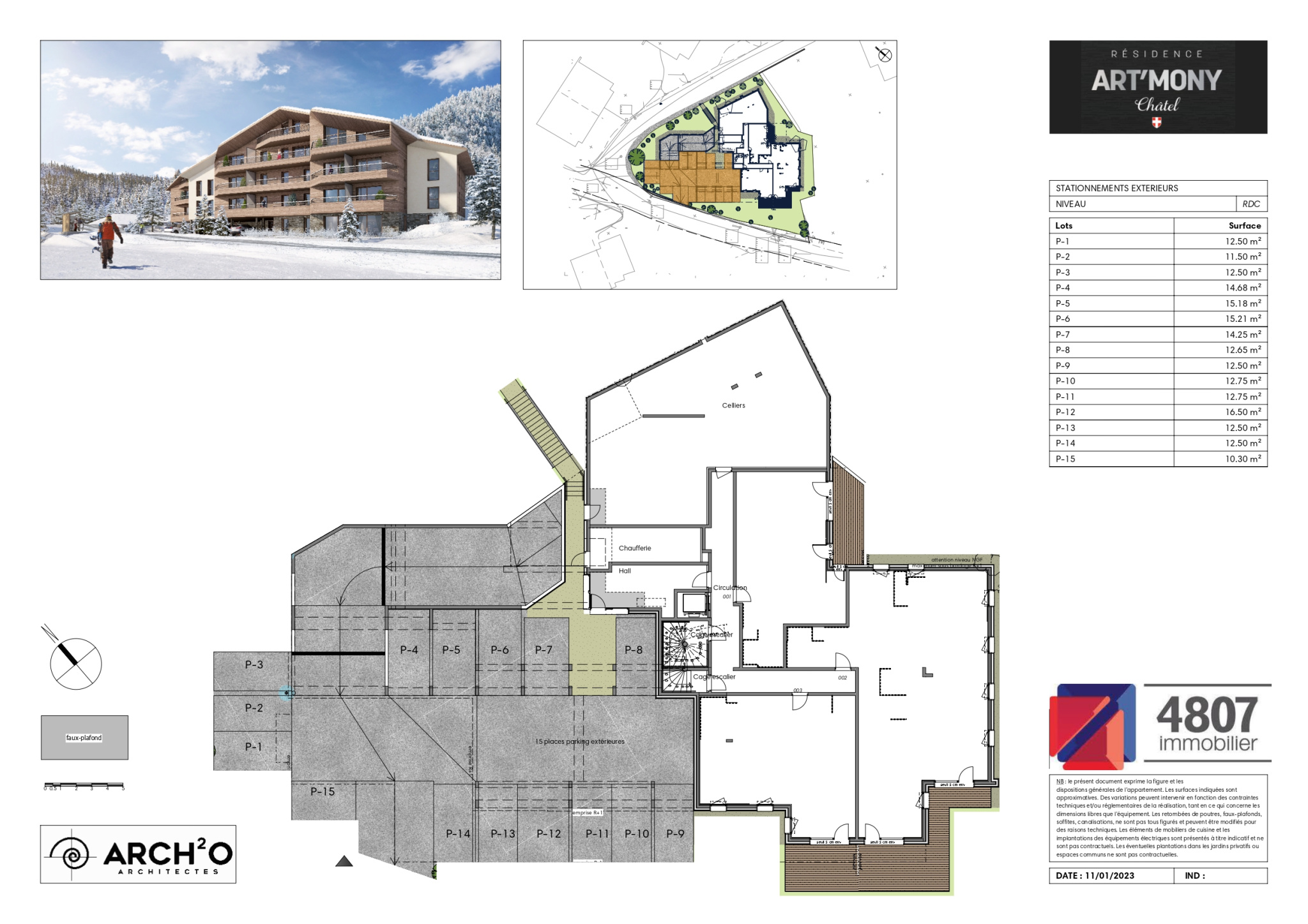 vente appartement CHATEL